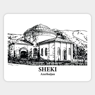Sheki - Azerbaijan Magnet